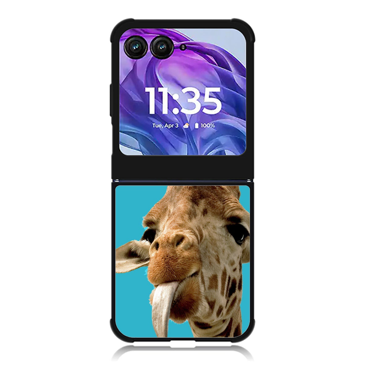 Giraffe Funny Motorola Moto Razr 2024 , Moto Razr 50 Case FE3028