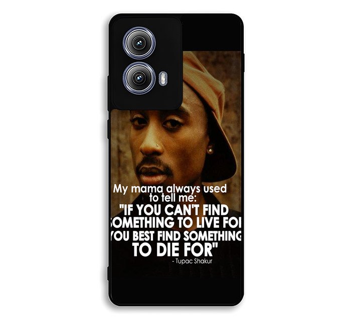 Tupac Quote Motorola Moto Edge 2024 Case BC2954