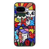 ARTWORK ROMERO BRITTO GARDEN Case Google Pixel 9A BC3061