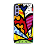 Romero Britto Pop Art Love Case Samsung Galaxy A55 5G BC2989