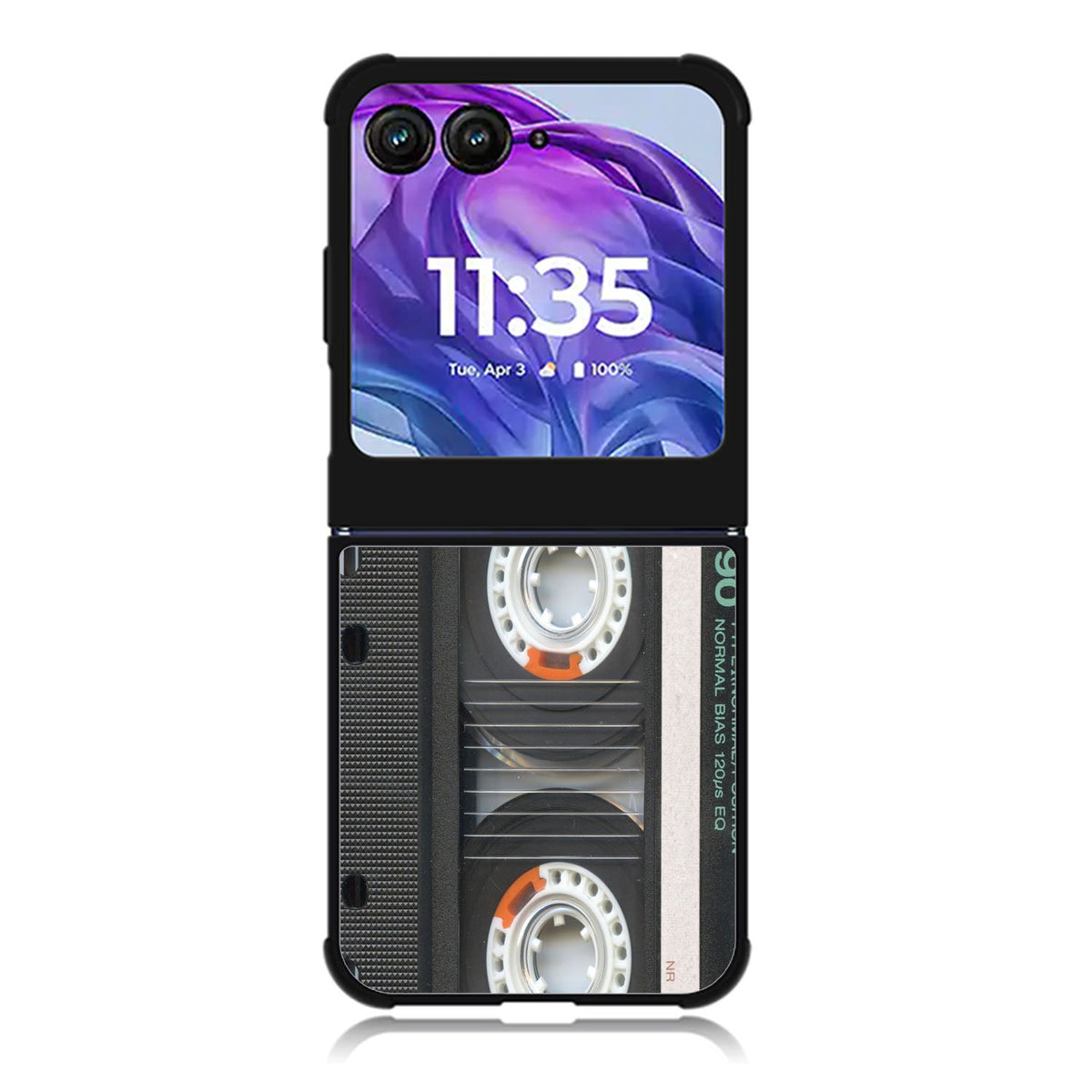 RETRO CASSETTE TAPE Motorola Moto Razr 2024 , Moto Razr 50 Case FE2987