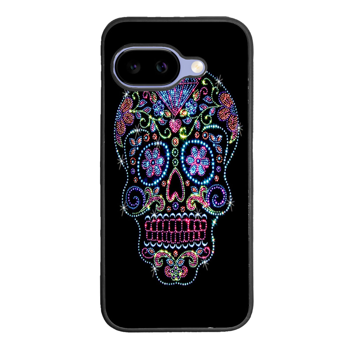 SUGAR SKULL CROW HONEY BIRD FLOWER Case Google Pixel 9A BC2995