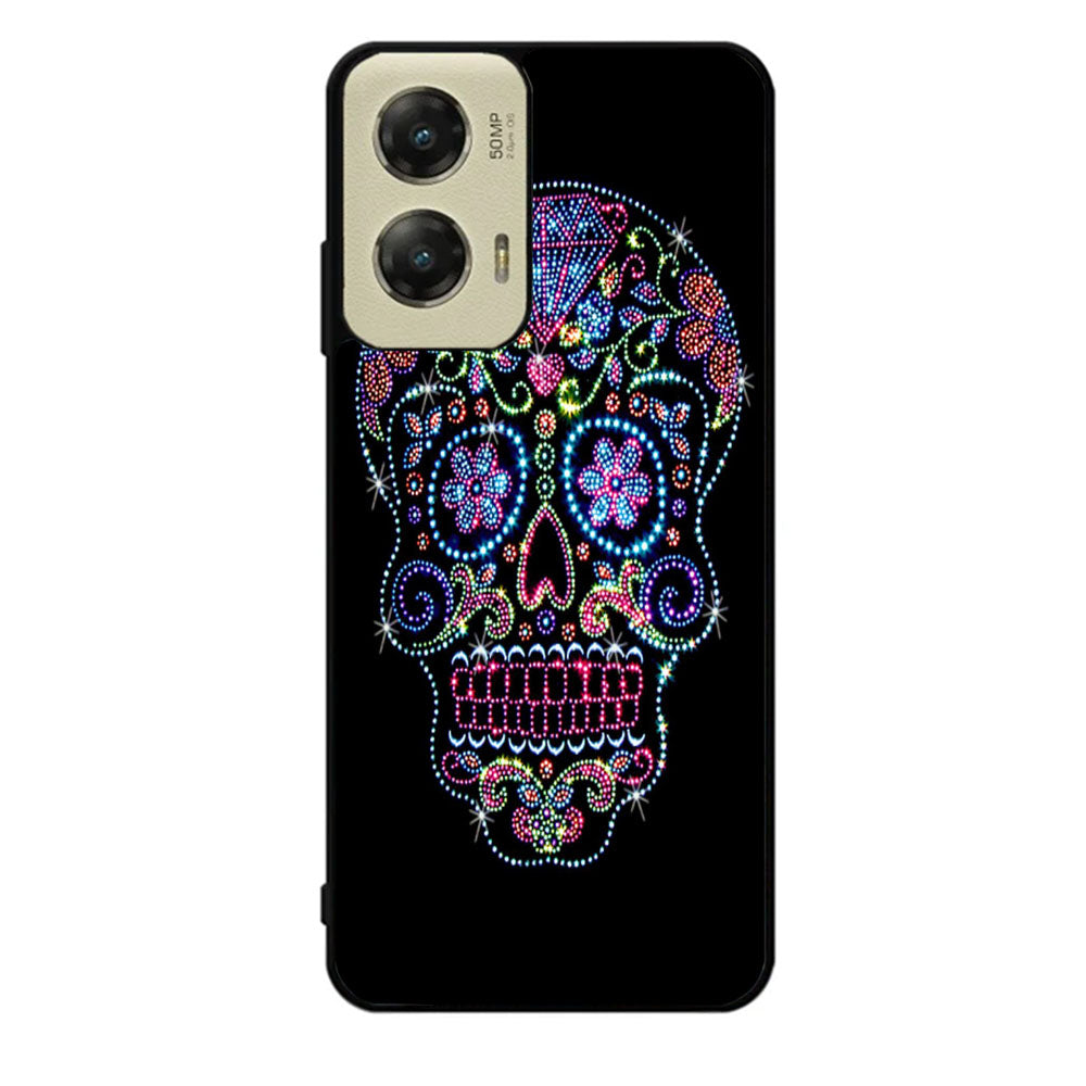 SUGAR SKULL CROW HONEY BIRD FLOWER Case Motorola Moto G Stylus 2024 5G BC2995