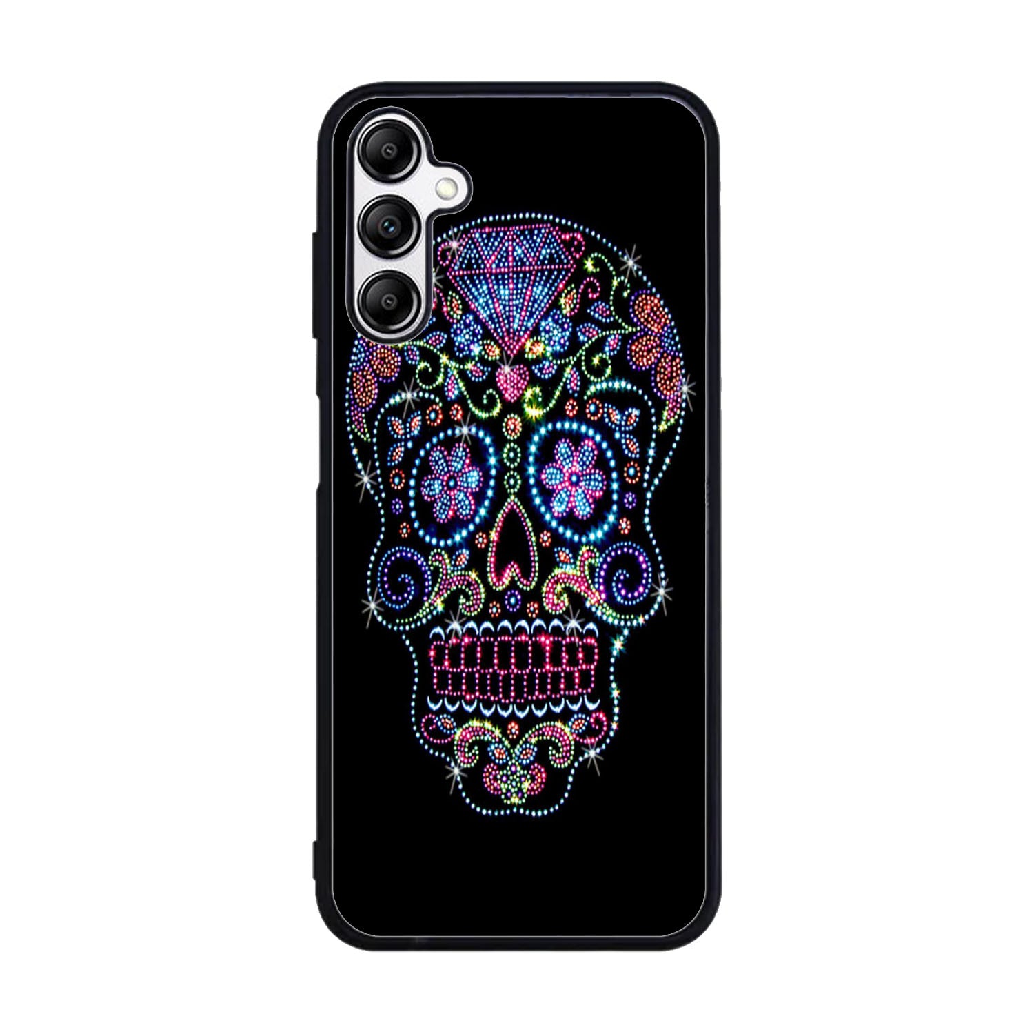 SUGAR SKULL CROW HONEY BIRD FLOWER Case Samsung Galaxy A15 BC2995