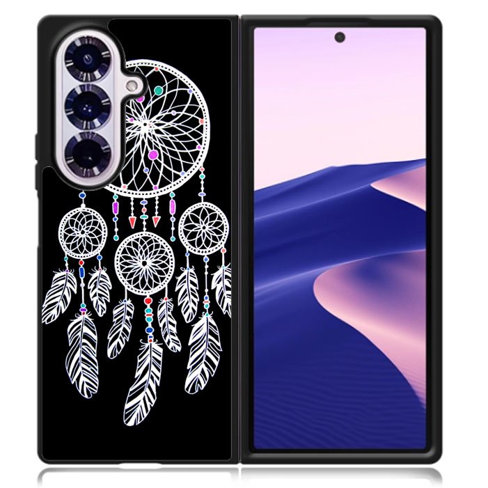 DREAM CATCHER BLACK Samsung Galaxy Z Fold 7 5G Case BC3017