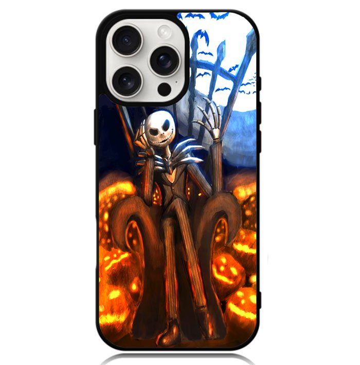 NIGHTMARE BEFORE CHRISTMAS JACK SKELLINGTON Case iPhone 16 Pro Max BC2973
