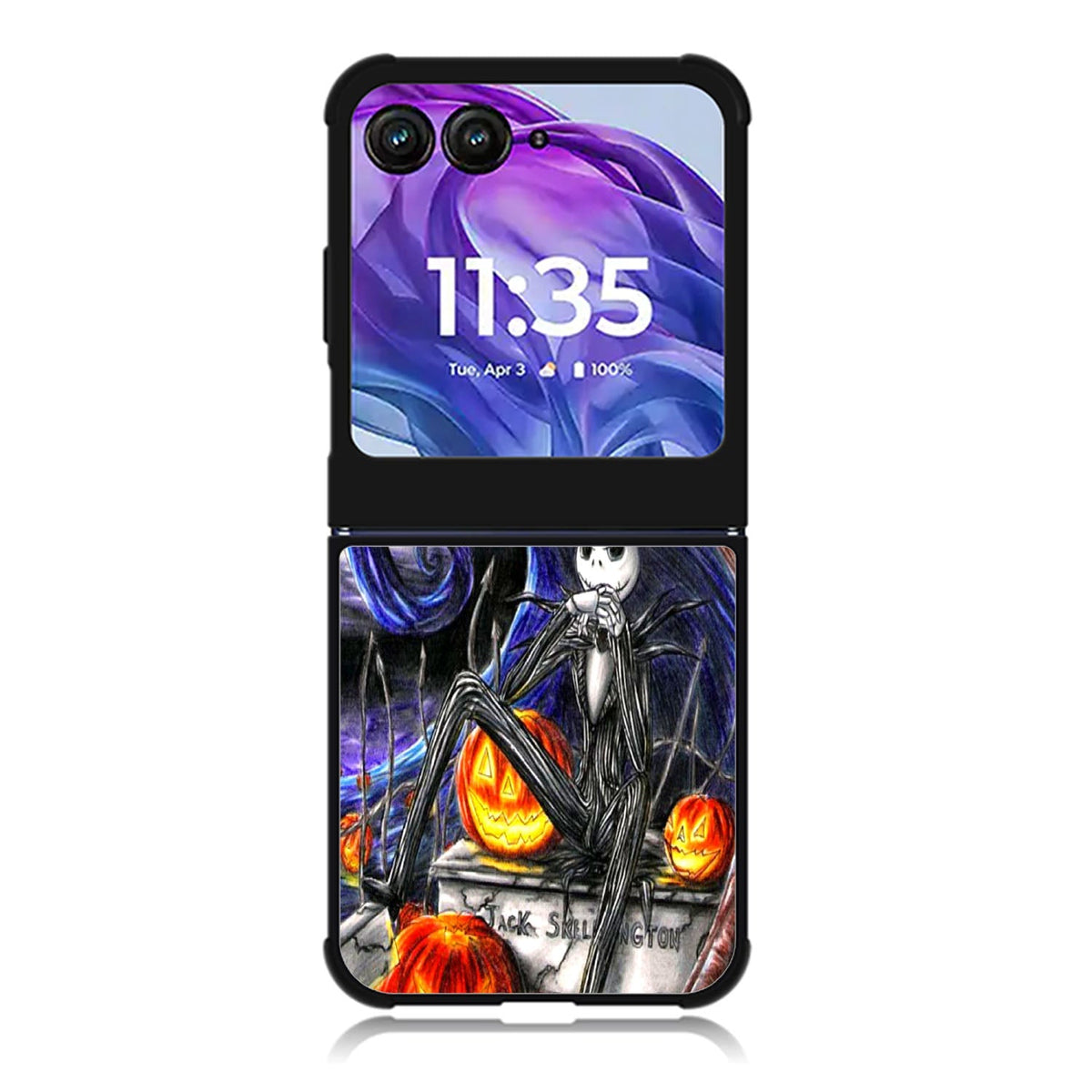 NIGHTMARE JACK SKELLINGTON Motorola Moto Razr 2024 , Moto Razr 50 Case FE2976