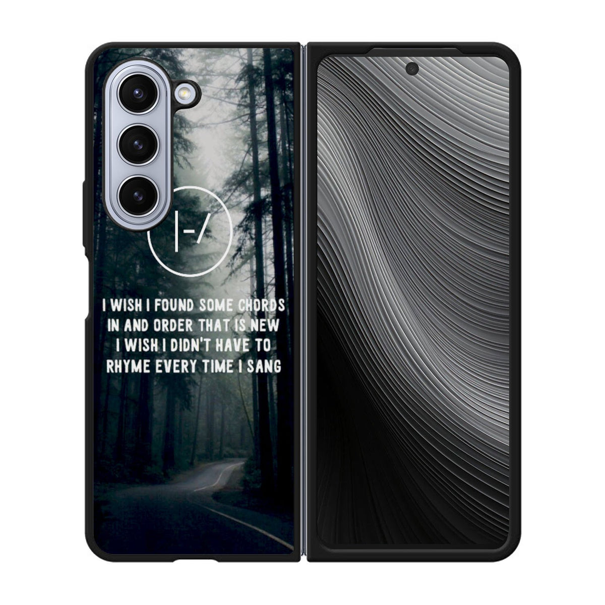TWENTY ONE PILOTS LYRICS Case Samsung Galaxy z Fold 5 5G BC2958