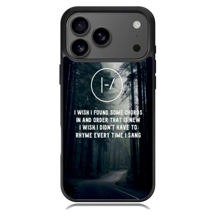 TWENTY ONE PILOTS LYRICS iPhone 17 Pro Case BC2958