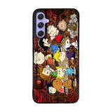 Peanuts In Background Wood Art Case Samsung Galaxy A35 5G BC2977