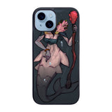 Mermaid and Flowers Case iPhone 15 Plus BC2869