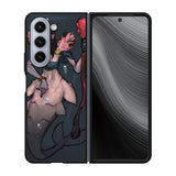 Mermaid and Flowers Case Samsung Galaxy z Fold 5 5G BC2869