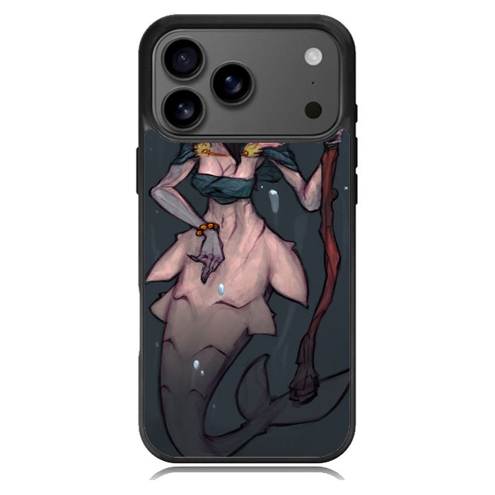 Mermaid and Flowers iPhone 17 Pro Max Case BC2869