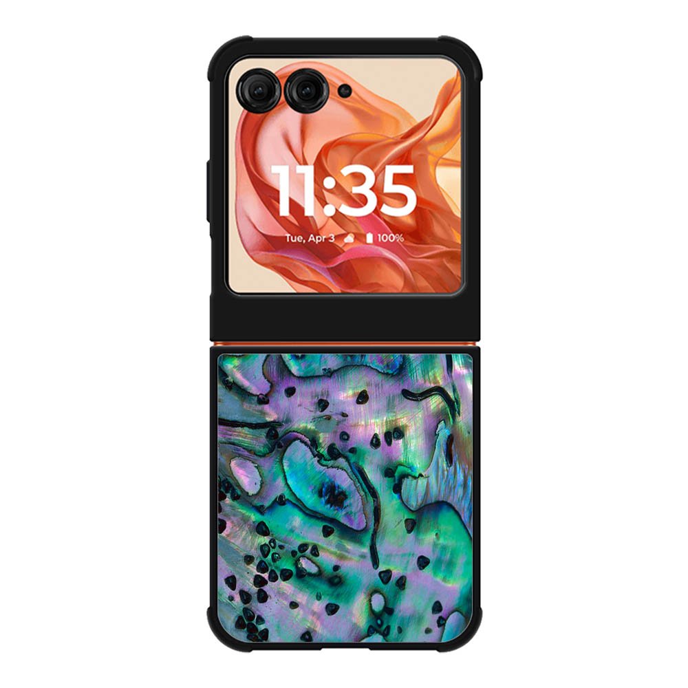 Rainbow Abalone Haliotis Iris Motorola Moto Razr 2025/2024 , Moto Razr 60/50 Case BC2890