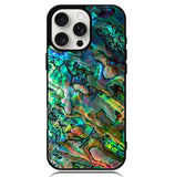 Luxury Blue Abalone Case iPhone 16 Pro BC2865