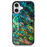 Luxury Blue Abalone Case iPhone 16 BC2865