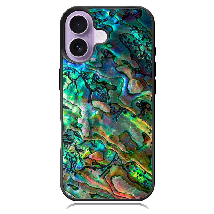 Luxury Blue Abalone iPhone 17 Case BC2865