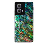 Luxury Blue Abalone Motorola Moto Edge 2024 Case FE3722