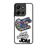 eat sleep JDM Motorola Moto G 5G 2025 Case BC2929