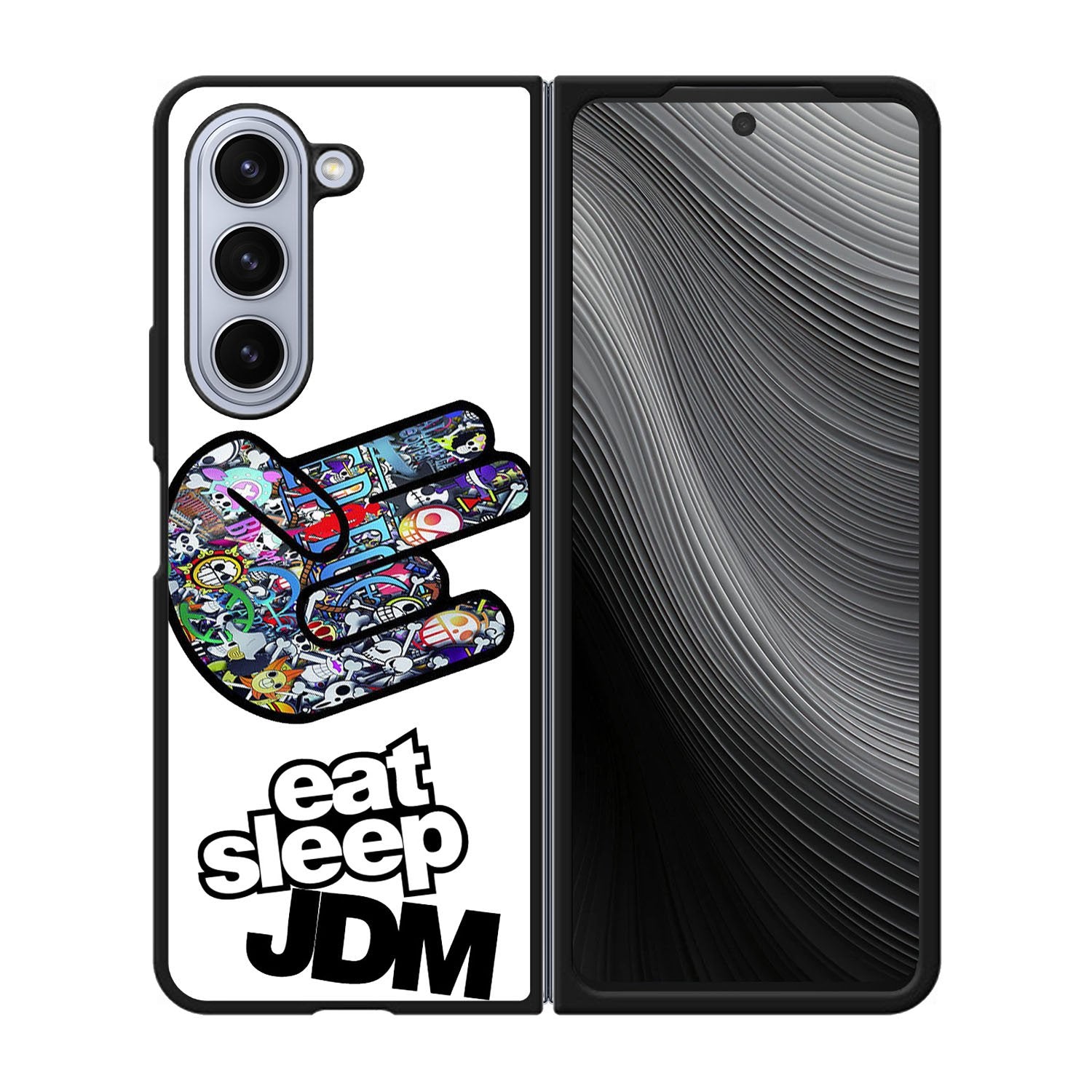eat sleep JDM Case Samsung Galaxy z Fold 5 5G BC2929