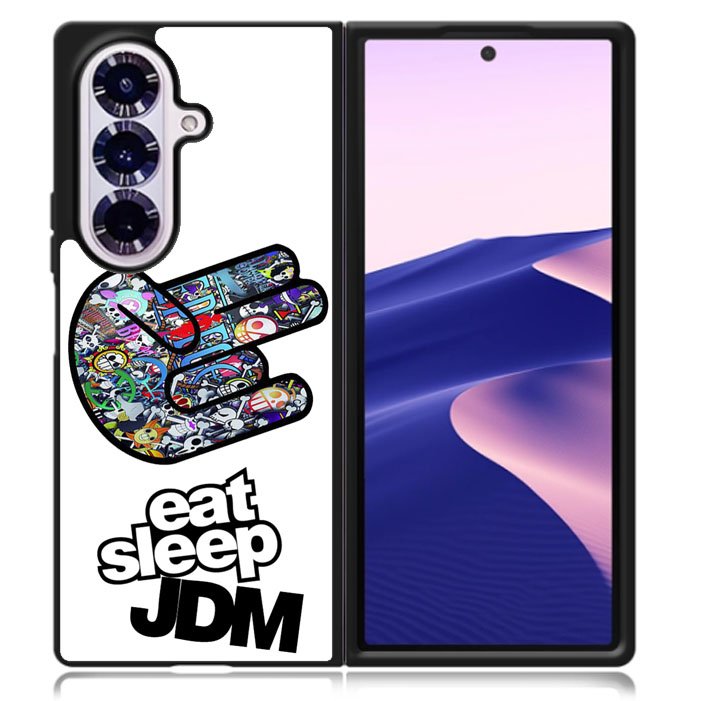 eat sleep JDM Samsung Galaxy Z Fold 7 5G Case BC2929