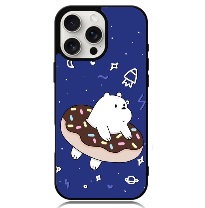 We Are Bare Bears Donut Case iPhone 16 Pro BC2904