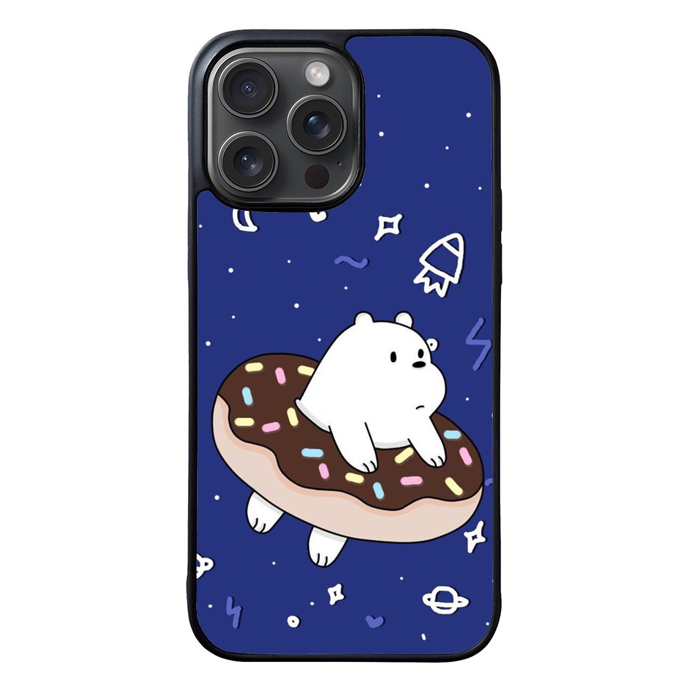We Are Bare Bears Donut Case iPhone 15 Pro BC2904