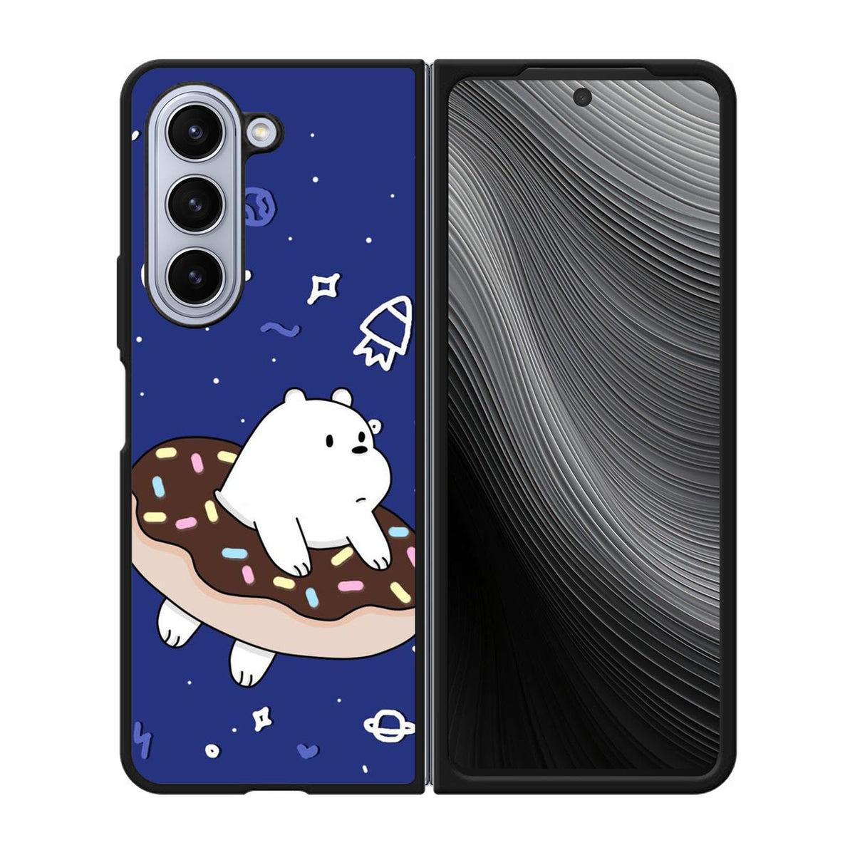 We Are Bare Bears Donut Case Samsung Galaxy z Fold 5 5G BC2904