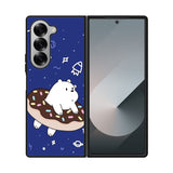 We Are Bare Bears Donut Case Samsung Galaxy Z Fold 6 5G BC2904