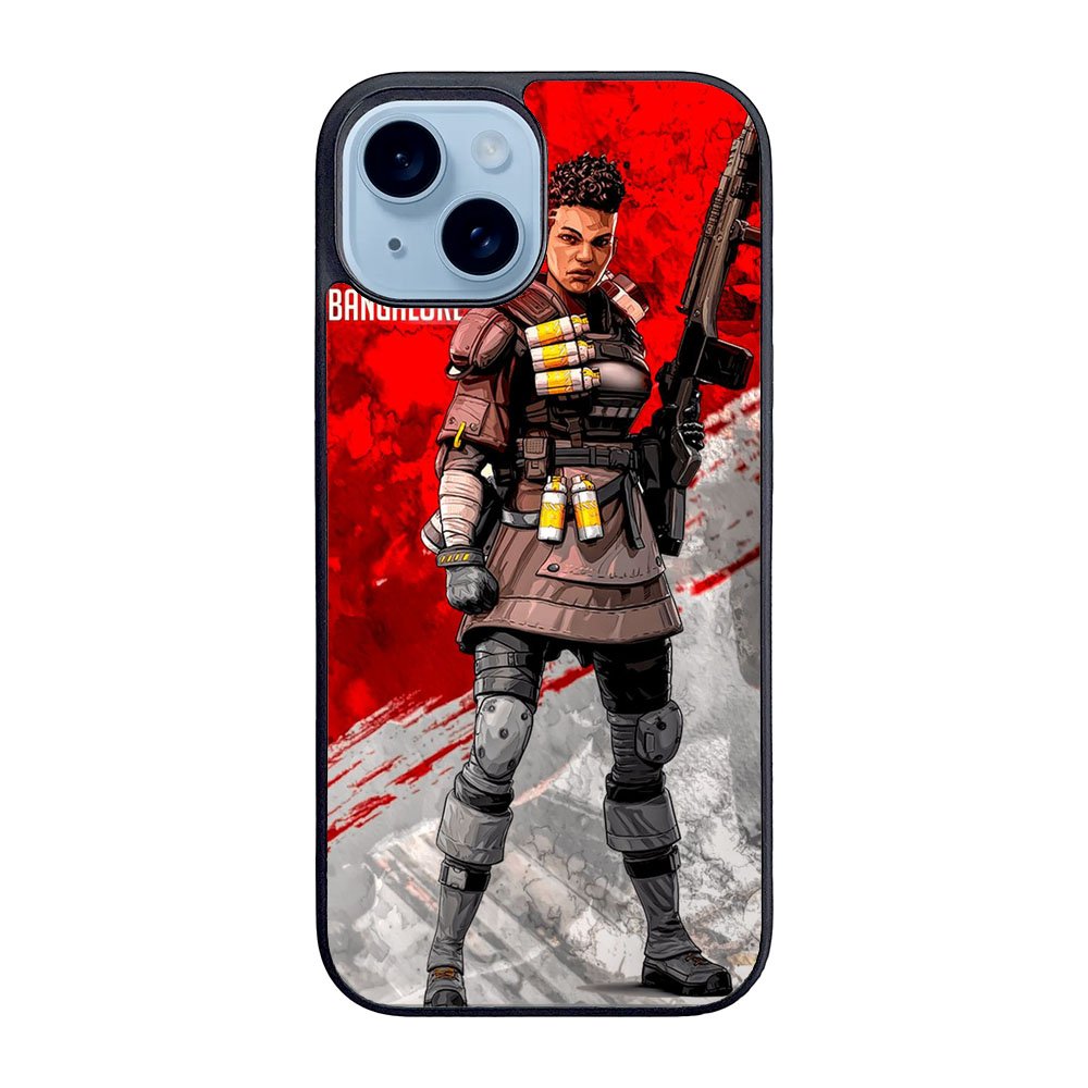 Apex Legends Bangalore Fan Art Case iPhone 15 Plus BC2814