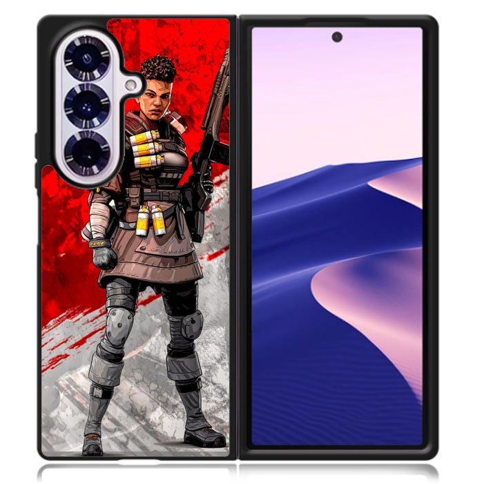 Apex Legends Bangalore Fan Art Samsung Galaxy Z Fold 7 5G Case BC2814