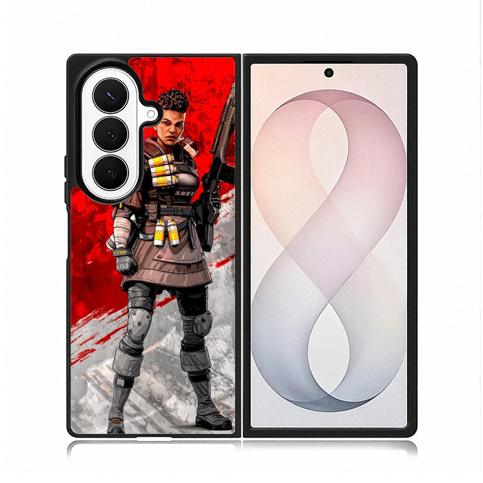 Apex Legends Bangalore Fan Art Samsung Galaxy Z Fold 8 Ultra Case BC2814