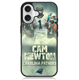 Cam Newton Carolina Pathers Case iPhone 16 BC2919