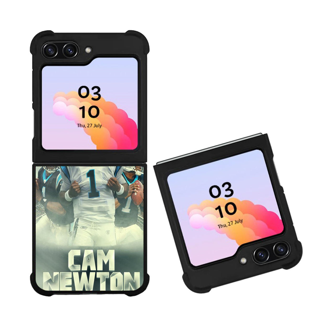 Cam Newton Carolina Pathers Case Samsung Galaxy Z Flip 5 5G BC2919