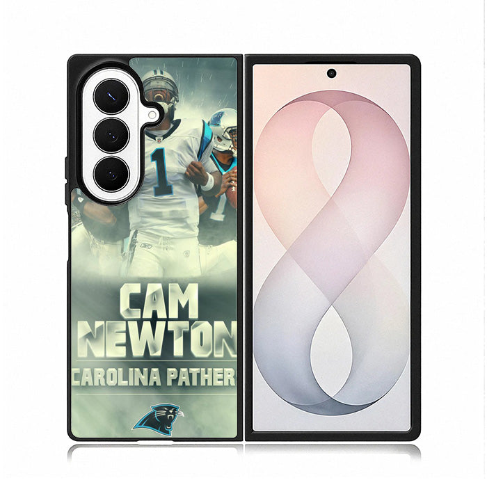 Cam Newton Carolina Pathers Samsung Galaxy Z Fold 8 Ultra Case BC2919