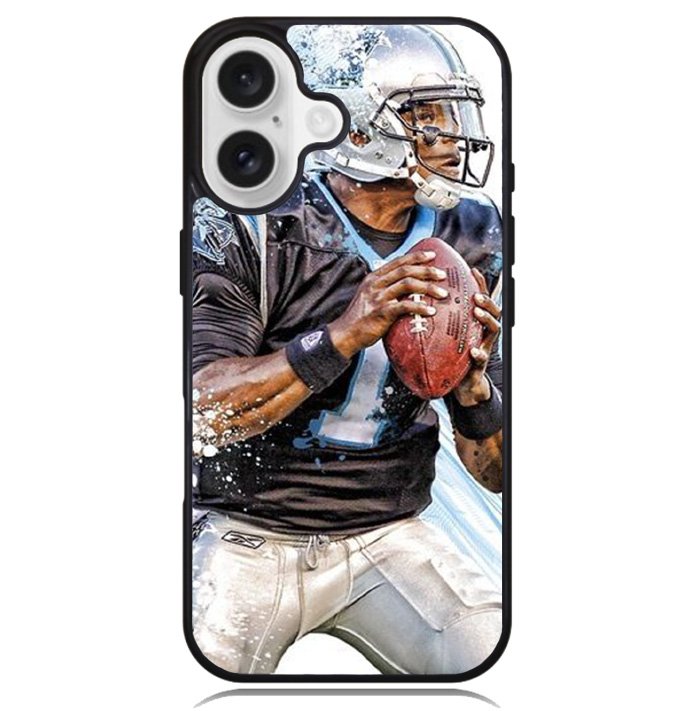 Cam Newton Carolina Panthers Case iPhone 16 BC2918