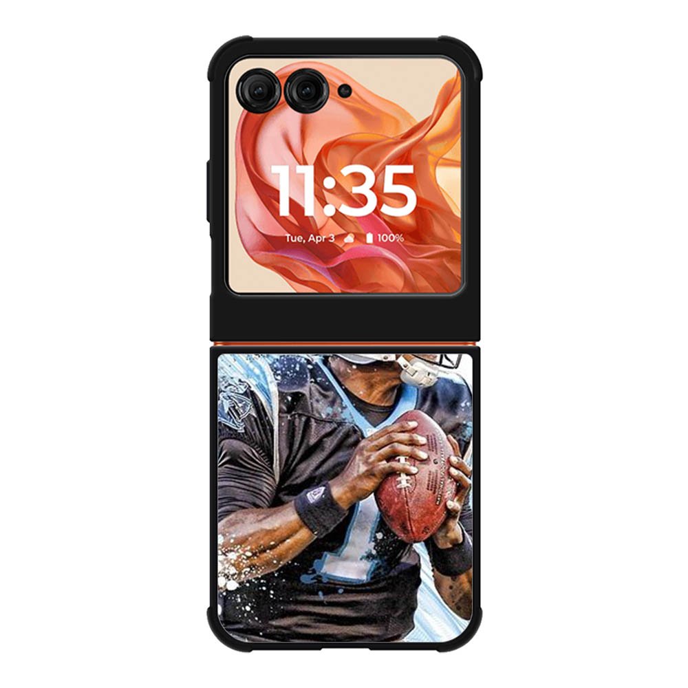 Cam Newton Carolina Panthers Motorola Moto Razr 2025/2024 , Moto Razr 60/50 Case BC2918