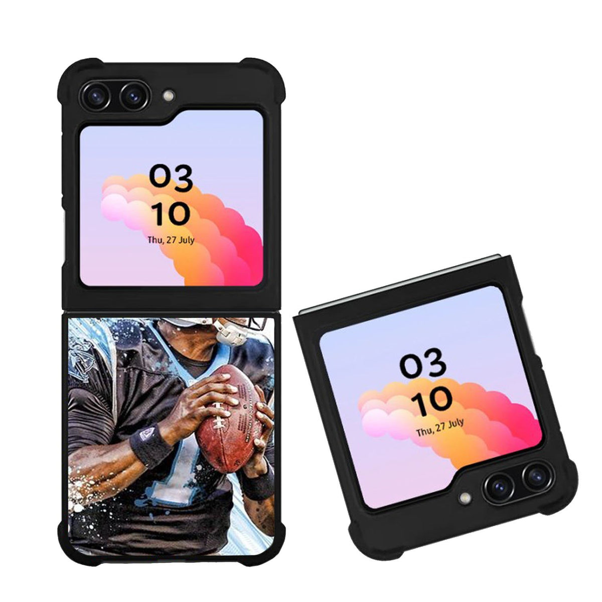 Cam Newton Carolina Panthers Case Samsung Galaxy Z Flip 5 5G BC2918