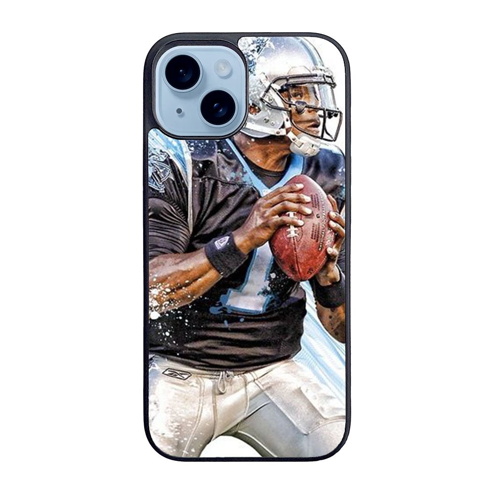 Cam Newton Carolina Panthers Case iPhone 15 Plus BC2918