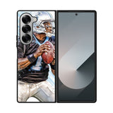 Cam Newton Carolina Panthers Case Samsung Galaxy Z Fold 6 5G BC2918