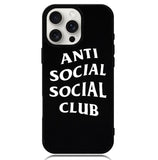 Anti Social Social Club Case iPhone 16 Pro BC2813