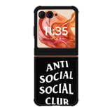Anti Social Social Club Motorola Moto Razr 2025/2024 , Moto Razr 60/50 Case BC2813