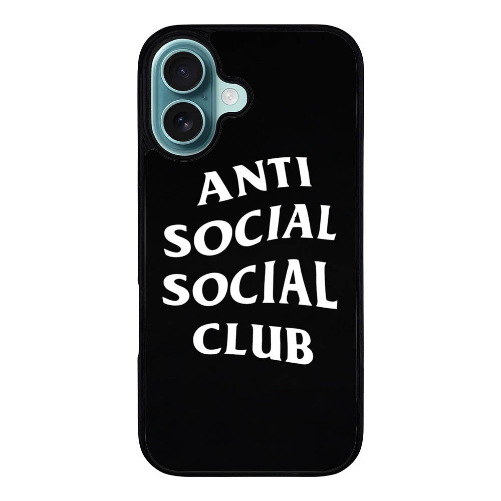 Anti Social Social Club Case iPhone 16 Plus BC2813