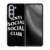 Anti Social Social Club Case Samsung Galaxy z Fold 5 5G BC2813