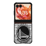 Golden State Warriors Logo In The Wall Motorola Moto Razr 2025/2024 , Moto Razr 60/50 Case BC2835