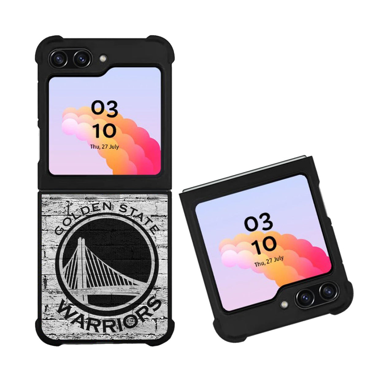 Golden State Warriors Logo In The Wall Case Samsung Galaxy Z Flip 5 5G BC2835