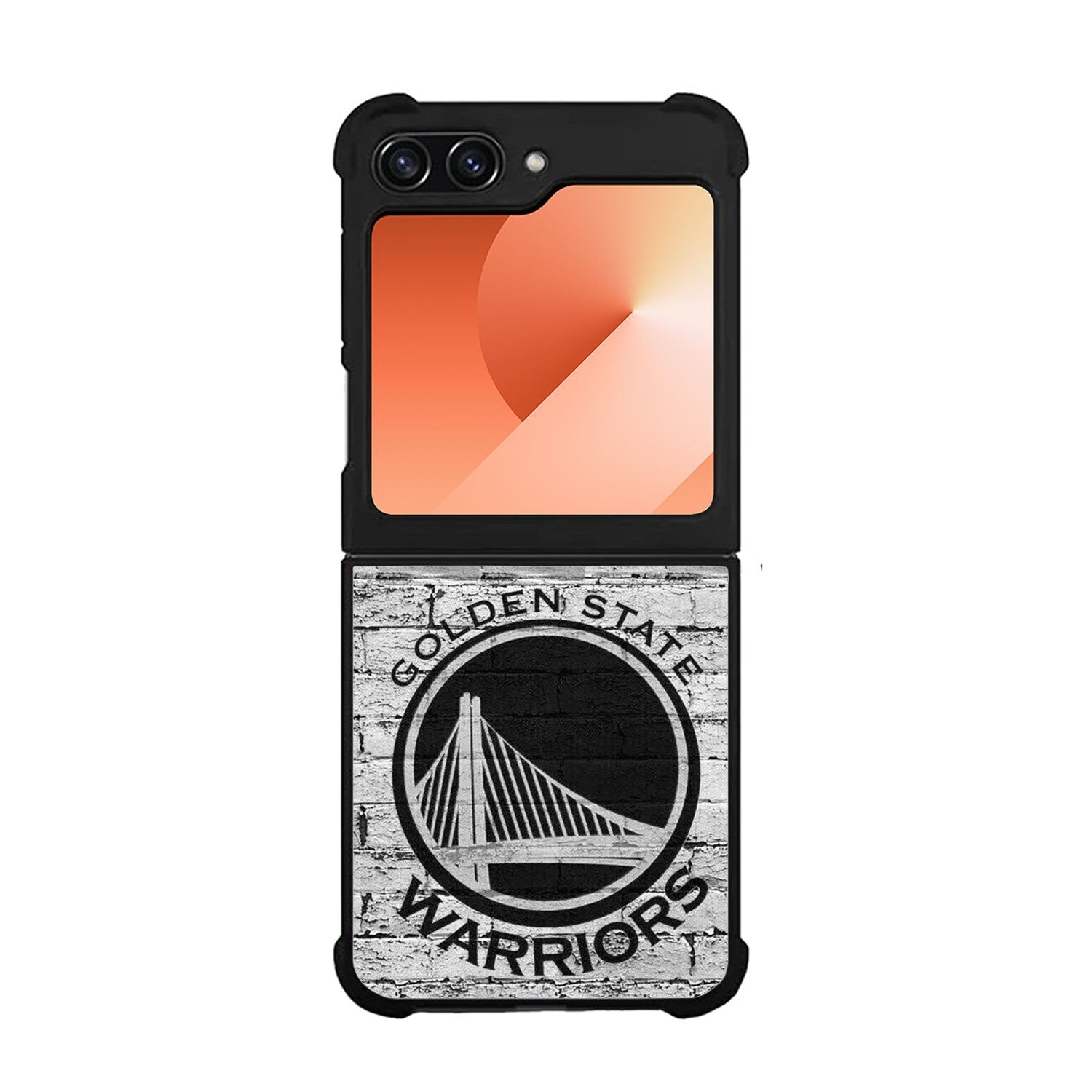 Golden State Warriors Logo In The Wall Case Samsung Galaxy Z Flip 6 5G BC2835