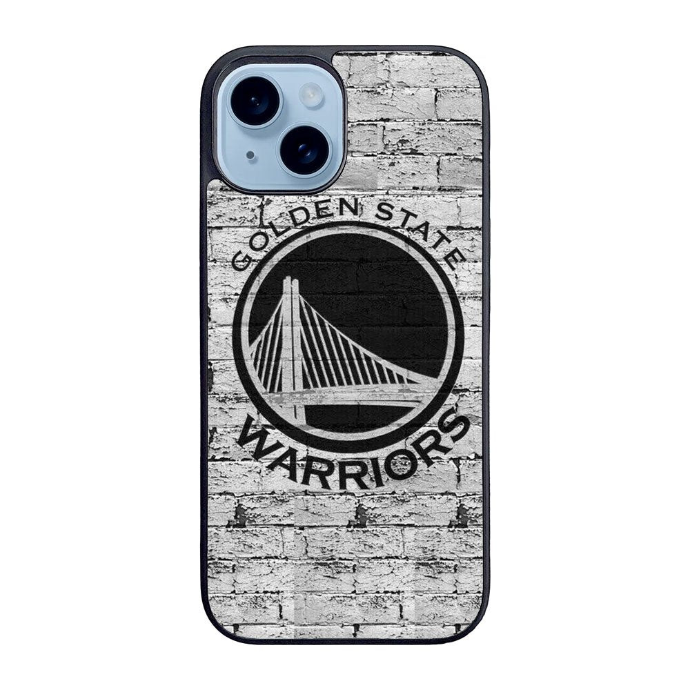 Golden State Warriors Logo In The Wall Case iPhone 15 BC2835