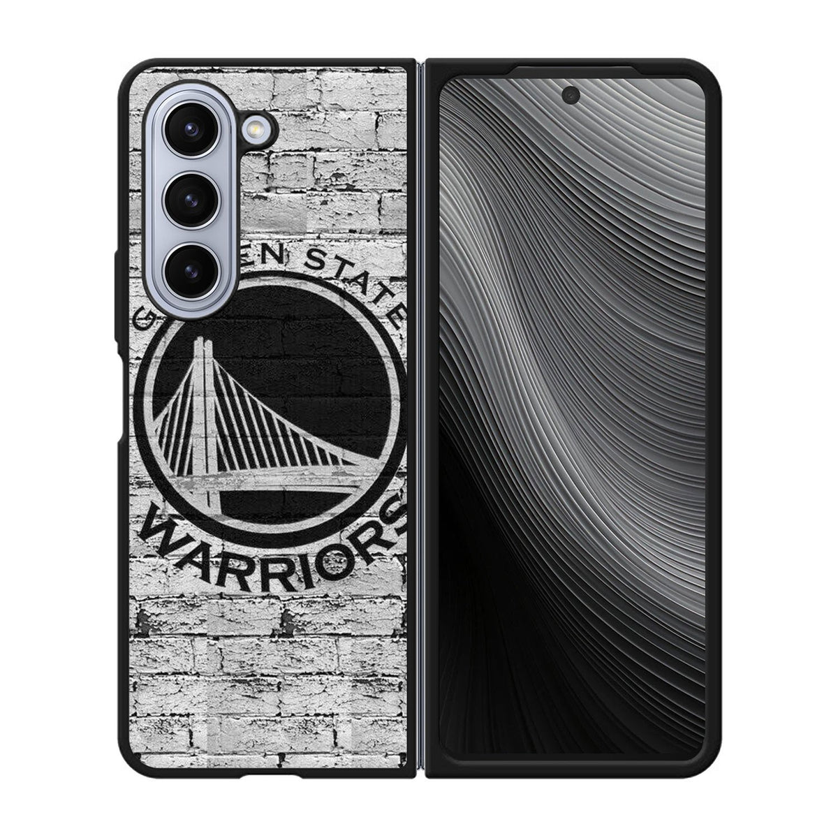 Golden State Warriors Logo In The Wall Case Samsung Galaxy z Fold 5 5G BC2835