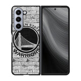 Golden State Warriors Logo In The Wall Case Samsung Galaxy z Fold 5 5G BC2835